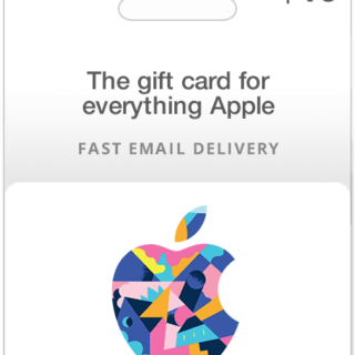 Apple gift card 10$