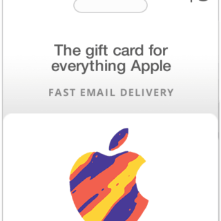 Apple gift card 5$